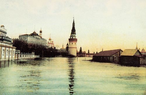 Вид на Кремль от Большого Каменного моста, 1908