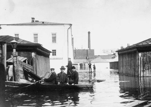 Москворецкие бани у Каменного моста, 1908